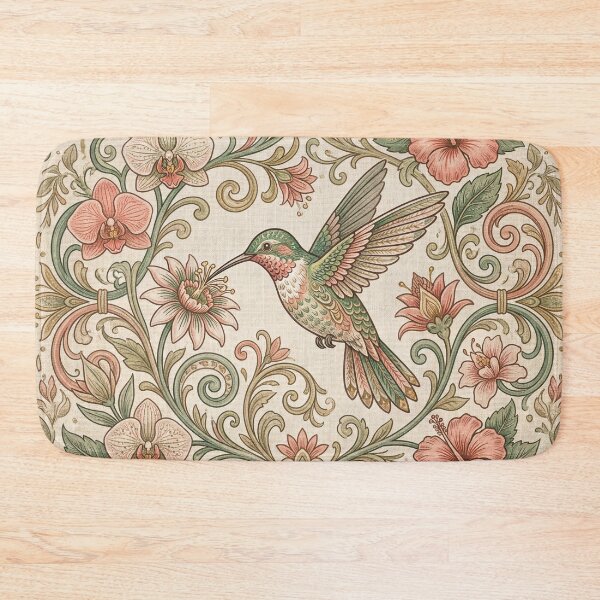 Item preview,  Tropical Hummingbird Garden designed and sold by ASTRAL ART LAB.