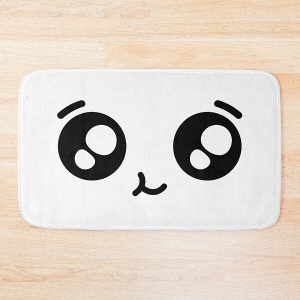 Item preview, Lovely kawaii smiling happy face designed and sold by BlushyPrint.
