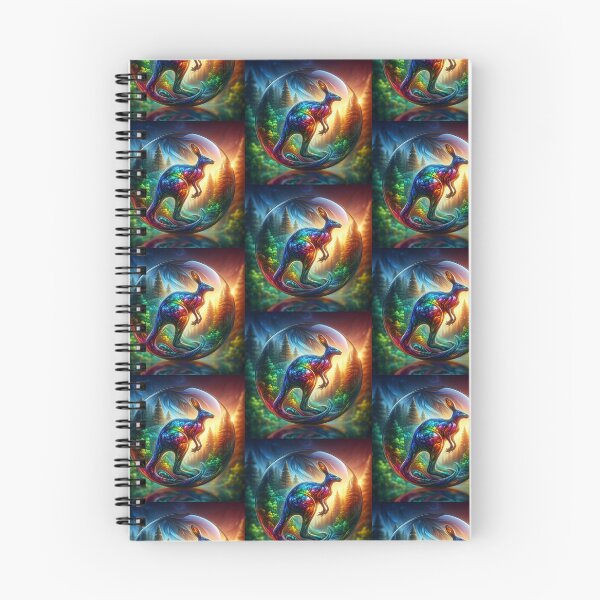 Item preview, Rainbow Kangaroo Design  designed and sold by Heavens Blueprint & Designs.
