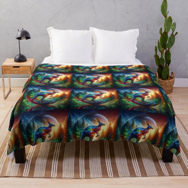 Item preview, Rainbow Kangaroo Design  designed and sold by Heavens Blueprint & Designs.