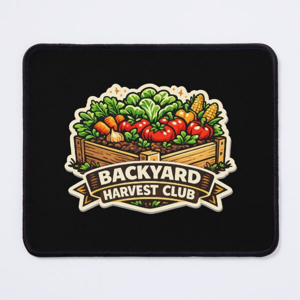 Item preview, Backyard Harvest Club Garden Badge designed and sold by Sketchlegacy.