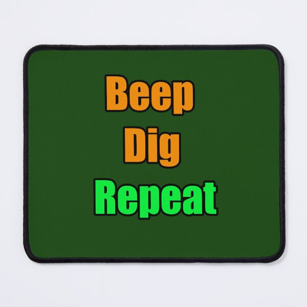 Item preview, Metal Detecting Enthusiast Beep Dig Repeat Design designed and sold by TribeGlyph.