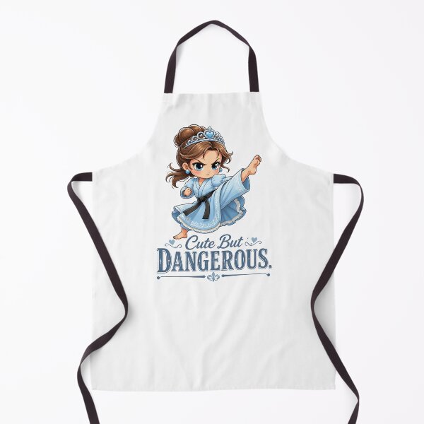 Item preview, "Cute But Dangerous" Princess Karate Girl  designed and sold by MusesWhispers.