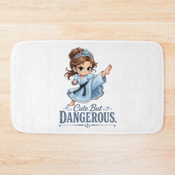 Item preview, "Cute But Dangerous" Princess Karate Girl  designed and sold by MusesWhispers.