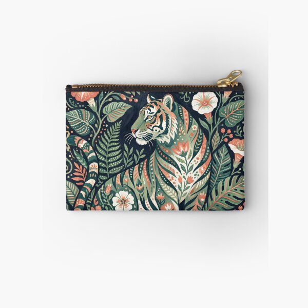 Item preview,  Tiger Among Moonflowers designed and sold by ASTRAL ART LAB.