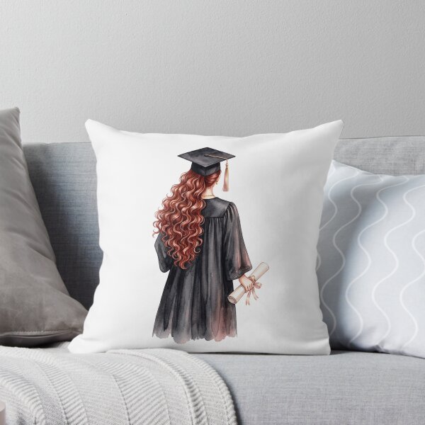 Item preview, Red Hair Graduation Girl designed and sold by Roy & Tiffany.