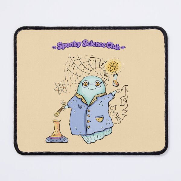 Item preview, Spooky Science Club Ghost Halloween illustration designed and sold by FaliushART.