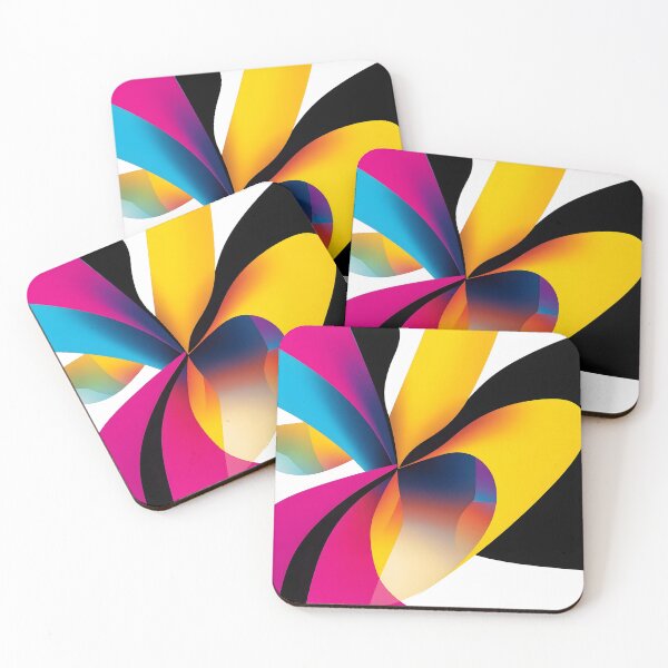 Item preview, Vibrant Fluid Rainbow Abstract Wave Art designed and sold by Luna-Flow.