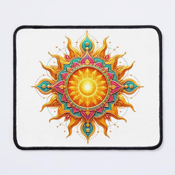 Item preview, Ornate Solar Mandala designed and sold by syotos-ai.