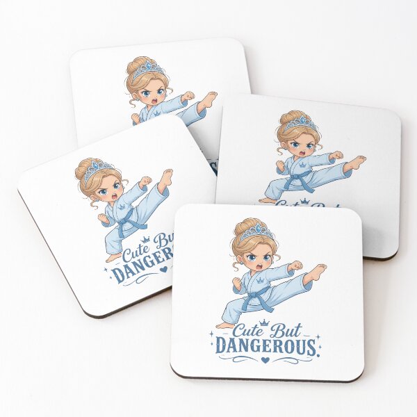 Item preview,  "Cute But Dangerous" Princess Karate Girl  designed and sold by MusesWhispers.