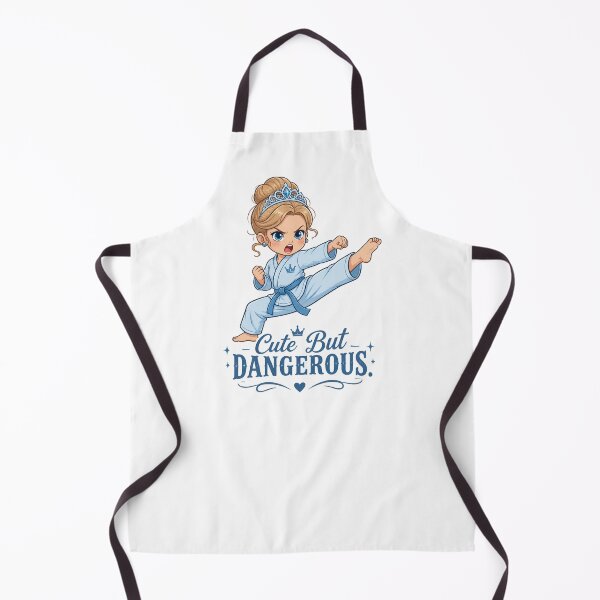 Item preview,  "Cute But Dangerous" Princess Karate Girl  designed and sold by MusesWhispers.