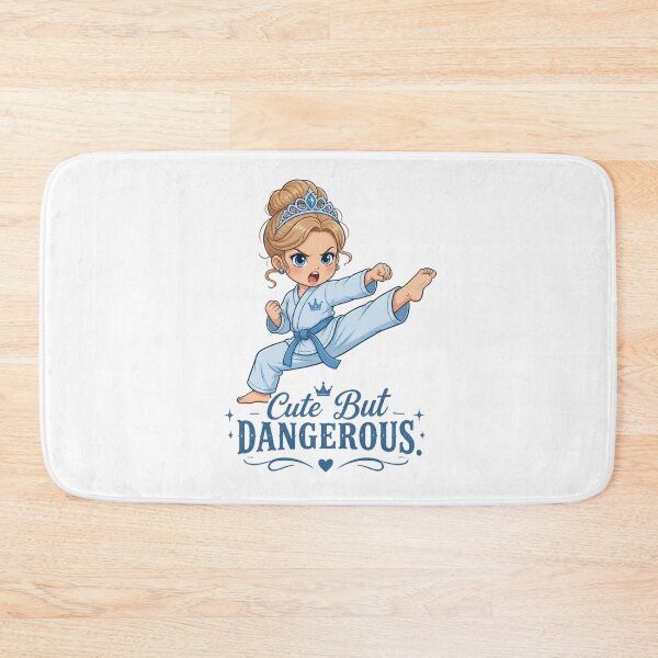 Item preview,  "Cute But Dangerous" Princess Karate Girl  designed and sold by MusesWhispers.