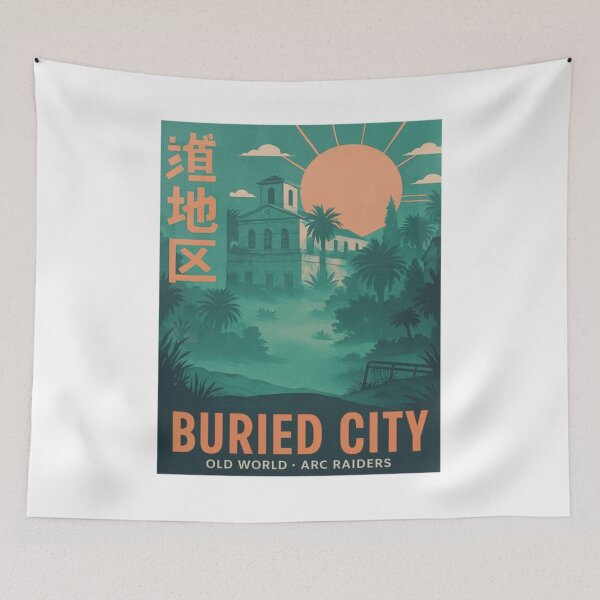 Item preview, ARC Raiders Buried City Game Fan Art designed and sold by VirgilPeck.