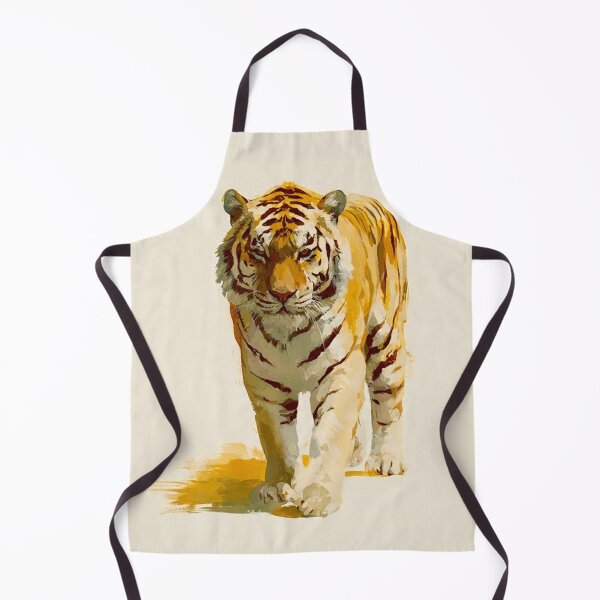 Item preview, Golden Tabby Tiger gouache-illustration #1 designed and sold by Helios Be. Lavsh.