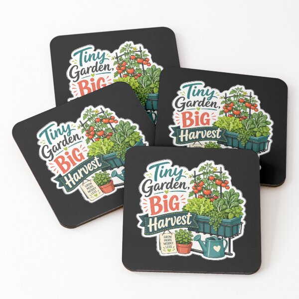 Item preview, Tiny Garden Big Harvest Container Garden Sticker  designed and sold by Sketchlegacy.