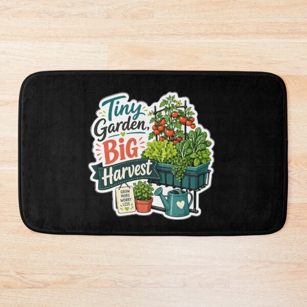 Item preview, Tiny Garden Big Harvest Container Garden Sticker  designed and sold by Sketchlegacy.
