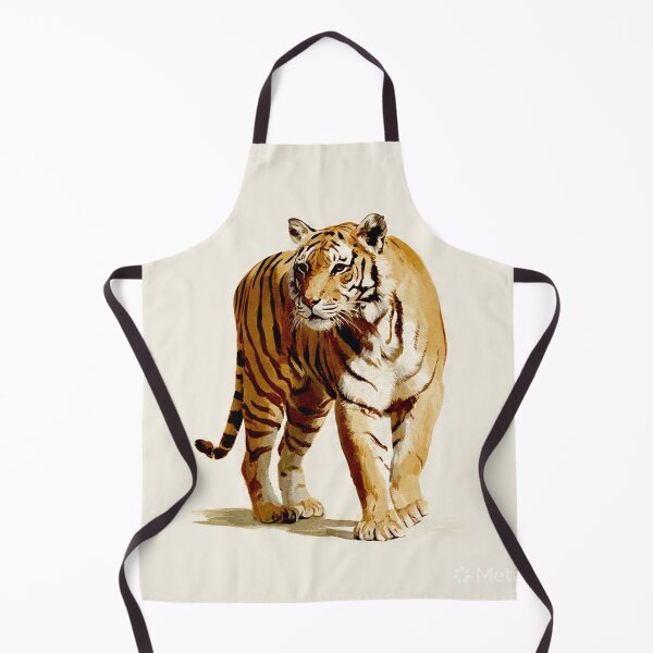 Item preview, Golden Tabby Tiger gouache-illustration #2 designed and sold by Helios Be. Lavsh.