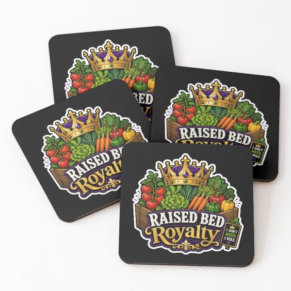 Item preview, Raised Bed Royalty Vegetable Garden Sticker  designed and sold by Sketchlegacy.
