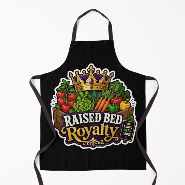 Item preview, Raised Bed Royalty Vegetable Garden Sticker designed and sold by Sketchlegacy.
