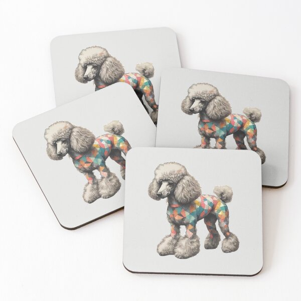 Item preview, Poodle - Modern Pet Art designed and sold by Tklezardesigns.