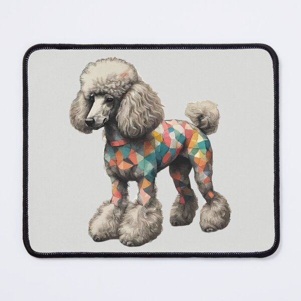 Item preview, Poodle - Modern Pet Art designed and sold by Tklezardesigns.