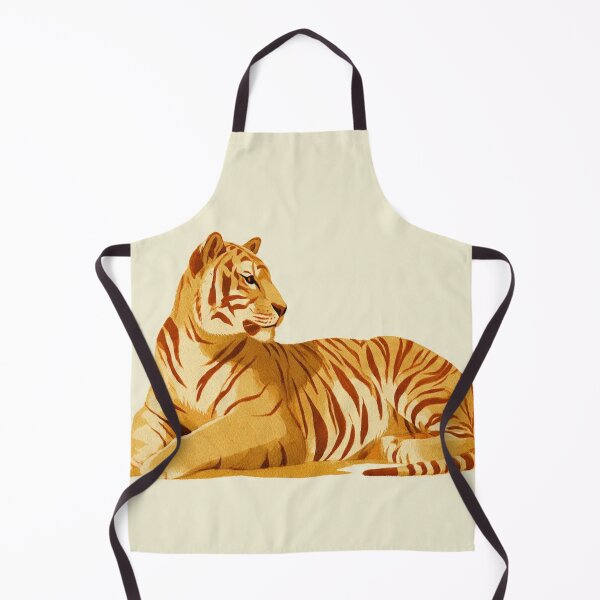 Item preview, Golden Tabby Tiger gouache-illustration #3 designed and sold by Helios Be. Lavsh.