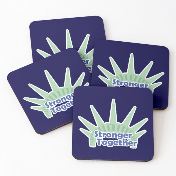 Item preview, Stronger Together Statue of Liberty Crown Patriotic Unity Design designed and sold by Hallowed Artistry.