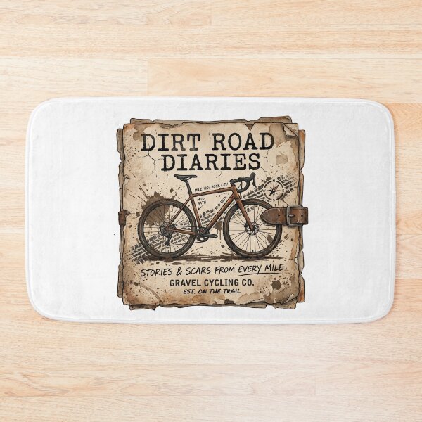 Item preview, Copy of Lost Trails Compass Gravel Cycling Tee designed and sold by Hanno0.