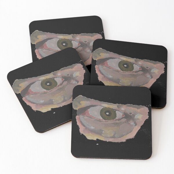 Item preview, gothic acrylic paint eyeball designed and sold by Moth-Oak.