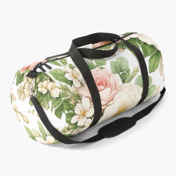 Item preview, Elegant White and Pink Floral Pattern designed and sold by 0606PM.