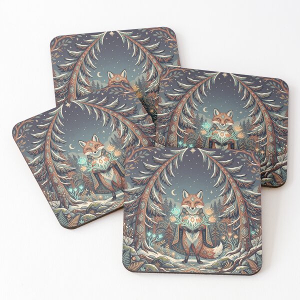 Item preview,  Fox Guardian of the Forest designed and sold by ASTRAL ART LAB.