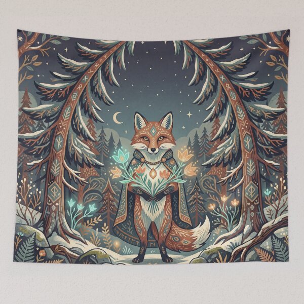 Item preview,  Fox Guardian of the Forest designed and sold by ASTRAL ART LAB.