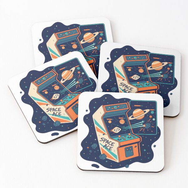 Item preview, Galactic Arcade - Space Code Game Art Vol. 1 designed and sold by CosmicCode.