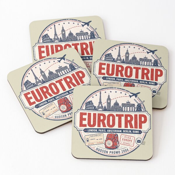 Item preview, Eurotrip 2004 Hudson Promo Vintage Travel Badge designed and sold by killem667.