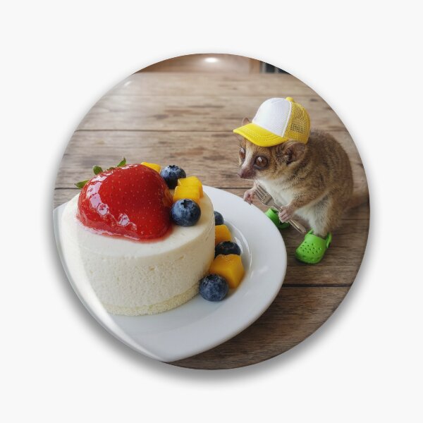 Item preview, A Madame Berthe Mouse Lemur Stole My Dessert designed and sold by Tridentulus.