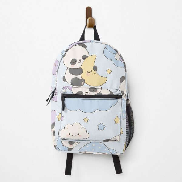 Item preview, Sleepy Panda Dream Clouds Kawaii Pattern designed and sold by Soft Berry Studio.