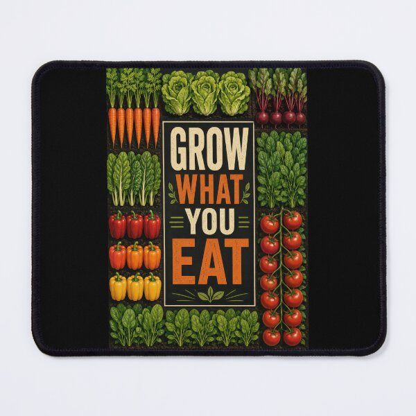 Item preview, Grow What You Eat Vegetable Garden Poster designed and sold by Sketchlegacy.