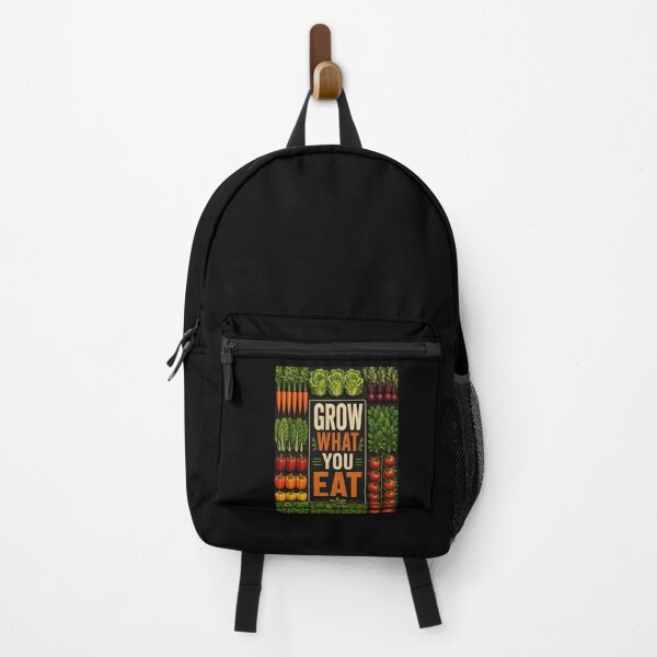 Item preview, Grow What You Eat Vegetable Garden Poster  designed and sold by Sketchlegacy.