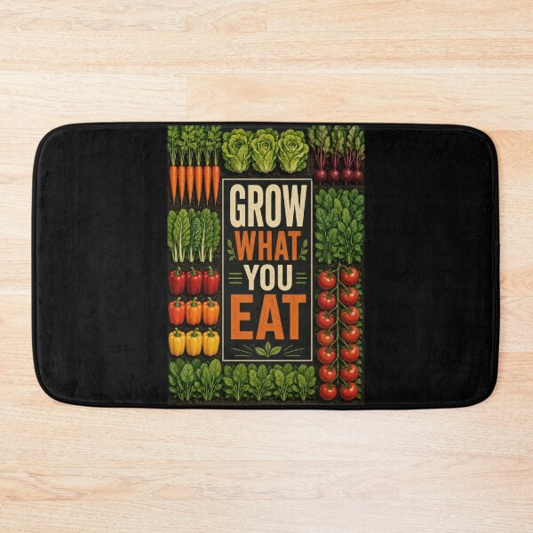 Item preview, Grow What You Eat Vegetable Garden Poster  designed and sold by Sketchlegacy.