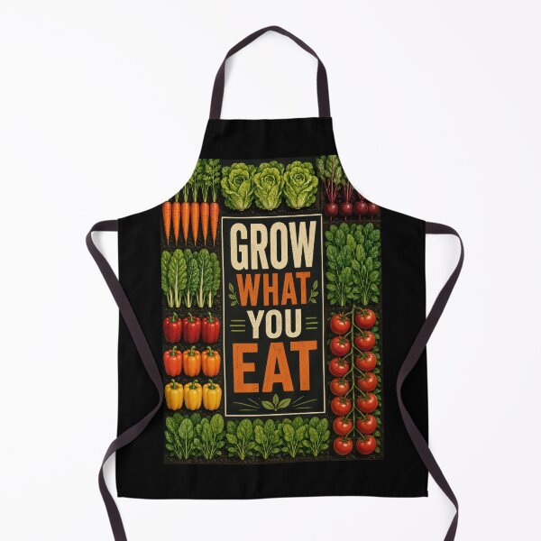 Item preview, Grow What You Eat Vegetable Garden Poster  designed and sold by Sketchlegacy.
