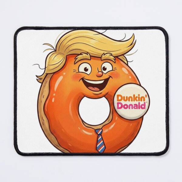 Item preview, Dunkin’ Donut Parody – Funny Donald Trump Political Cartoon designed and sold by radiogalaxy.
