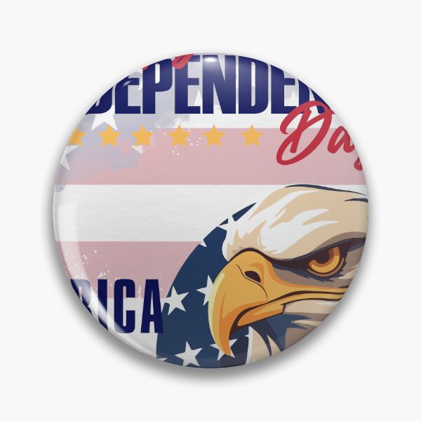 Item preview, Happy Independence Day America Eagle Patriotic USA Flag 4th of July Vintage Design designed and sold by SDFsignature.