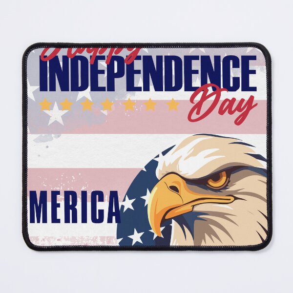 Item preview, Happy Independence Day America Eagle Patriotic USA Flag 4th of July Vintage Design designed and sold by SDFsignature.