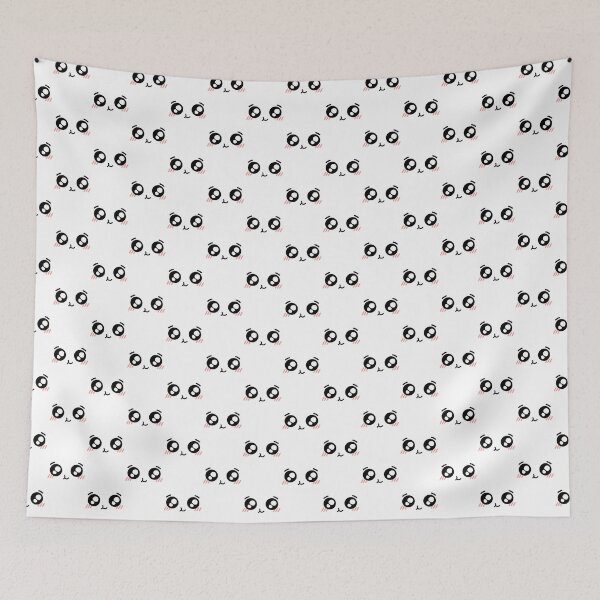 Item preview, Copy of Lovely kawaii smiling happy face pattern designed and sold by BlushyPrint.