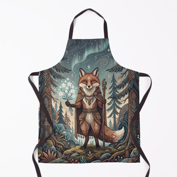 Item preview, Forest Fox Keeper designed and sold by ASTRAL ART LAB.