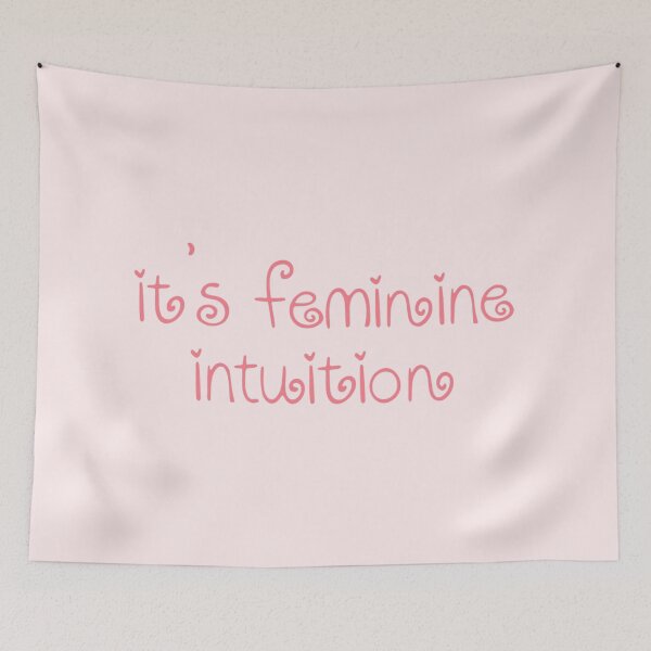 Item preview, It's feminine intuition designed and sold by DhriegoStudio.