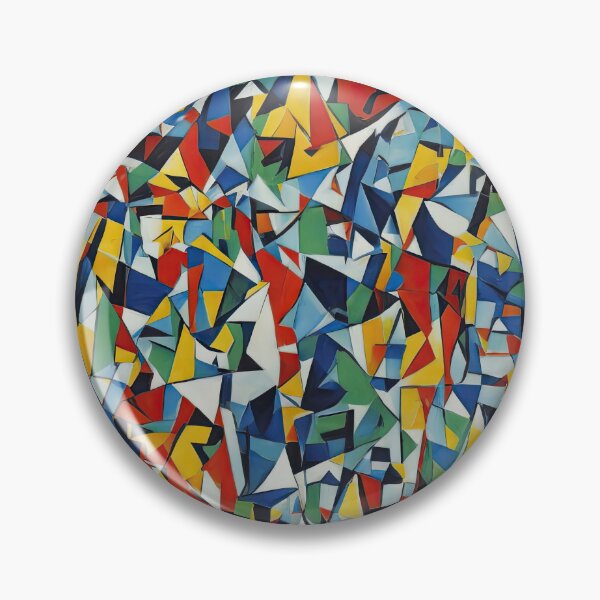 Item preview, Kaleidoscope of Abstract Cubist Mosaic Inspirations designed and sold by Prachodayat Artworks.