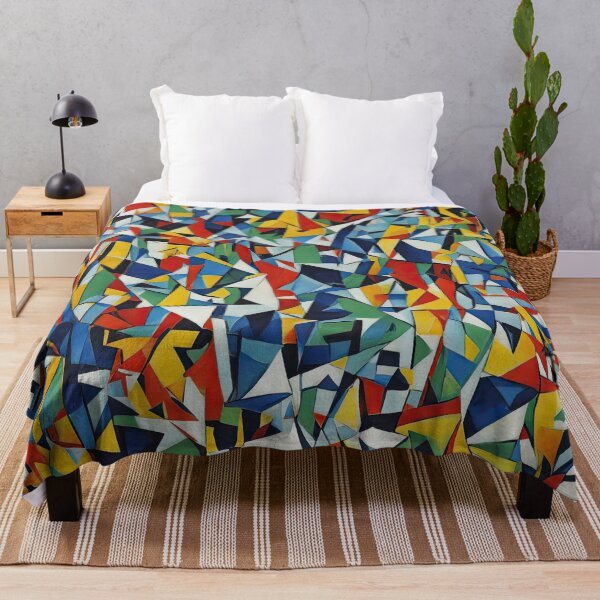 Item preview, Kaleidoscope of Abstract Cubist Mosaic Inspirations designed and sold by Prachodayat Artworks.