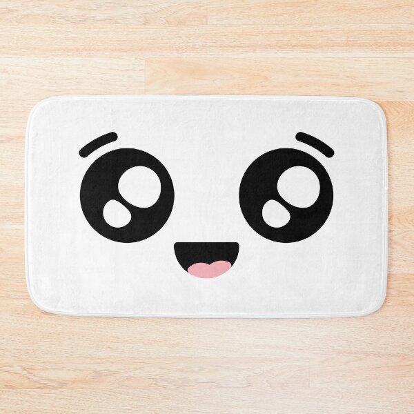 Item preview, Sweet kawaii smiling happy face designed and sold by BlushyPrint.