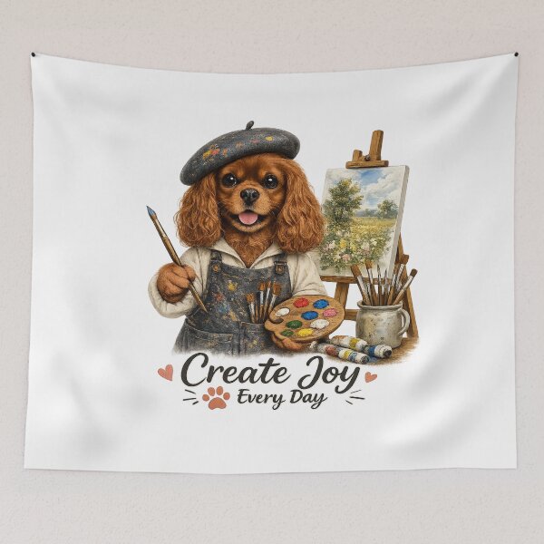 Item preview, Create Joy Ruby Cavalier designed and sold by SpottyRainbow.